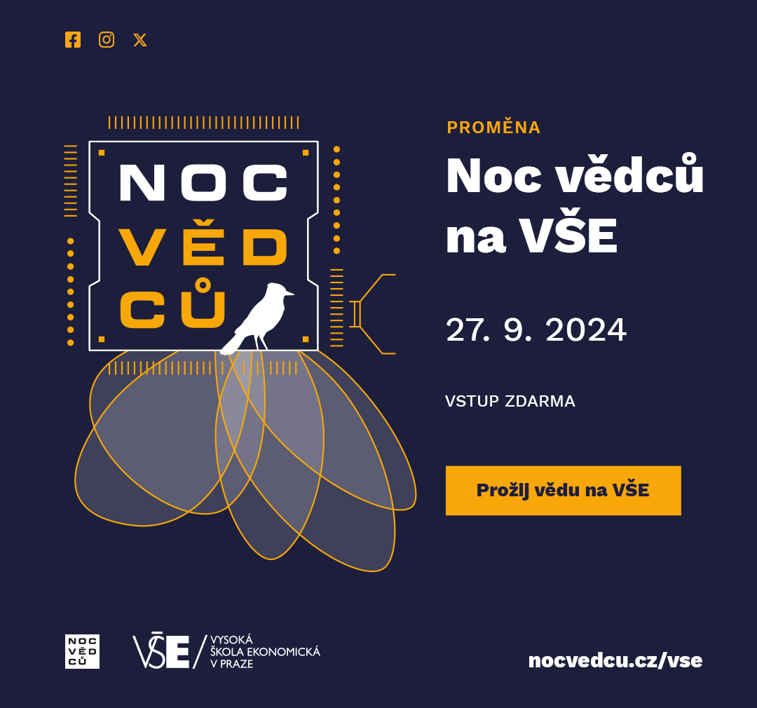 Katedra se zapojí do Noci Vědců 2024 na VŠE