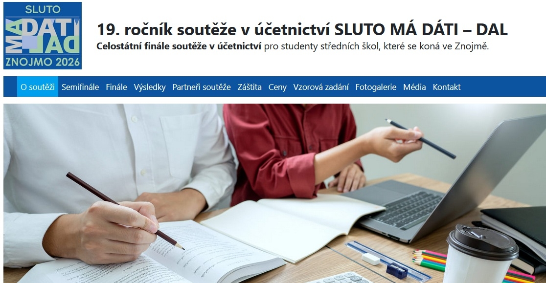 KDEP se stala partnerem celostátní soutěže v účetnictví SLUTO MÁ DÁTI – DAL